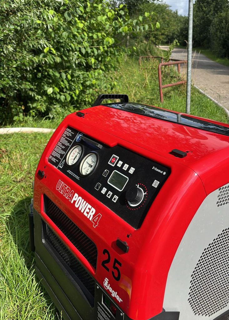 Übung mit Tragkraftspritze