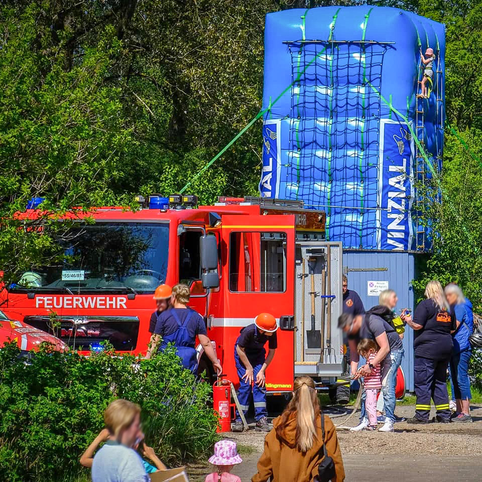 Jugendfeuerwehr Weiche bei Stadtteilfest
