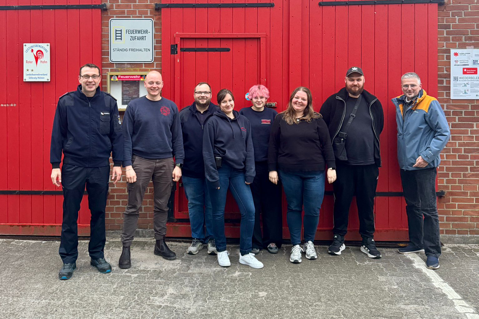 Gruppenfoto Arbeitsgruppe Öffentlichkeitsarbeit