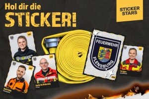 Das neue Stickeralbum der Flensburger Feuerwehren – Ab dem 9. Mai 2026 sammeln!